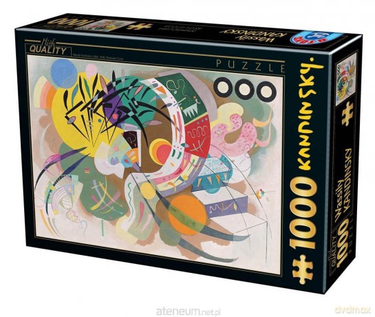 D-TOYS 1000 el. Kandinsky, Dominacja kreski [PUZZLE]
