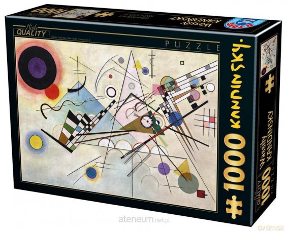 D-TOYS 1000 el. Kandinsky, Kompozycja numer 8 [PUZZLE]