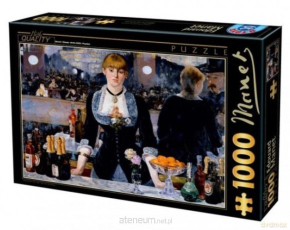 D-TOYS 1000 el. Manet, Bar w Folies [PUZZLE]