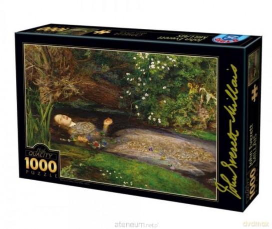 D-TOYS 1000 el. Millais, Ophelia [PUZZLE]
