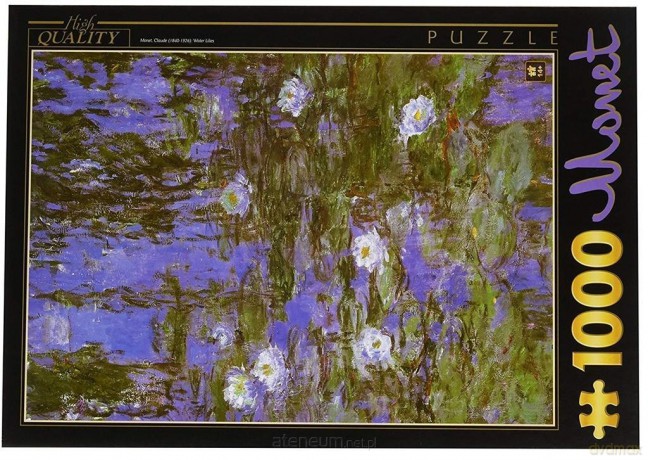 D-TOYS 1000 el. Monet, Lilie wodne [PUZZLE]