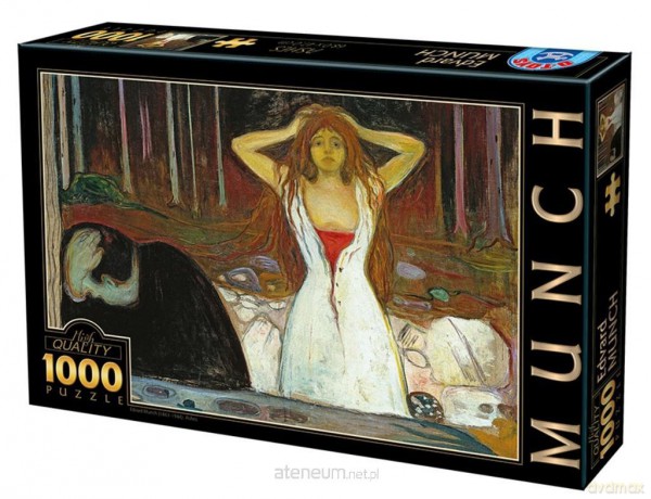 D-TOYS 1000 el. Munch, Popiół [PUZZLE]