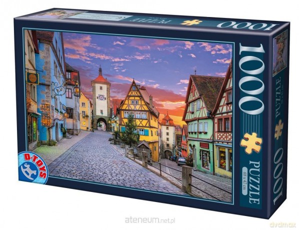 D-TOYS 1000 el. Niemcy, Rottenburg [PUZZLE]