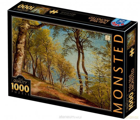 D-TOYS 1000 el. Peder Mork Monsted, Brzozy na wybrzeżu [PUZZLE]