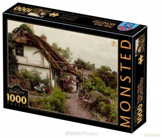 D-TOYS 1000 el. Peder Mork Monsted, Dzieci w ogrodzie [PUZZLE]