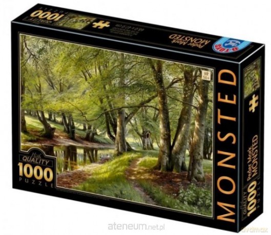 D-TOYS 1000 el. Peder Mork Monsted, Lato w lesie [PUZZLE]