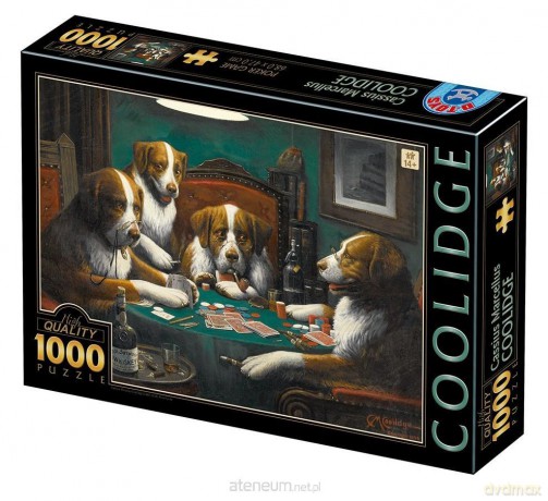 D-TOYS 1000 el. Poker [PUZZLE]