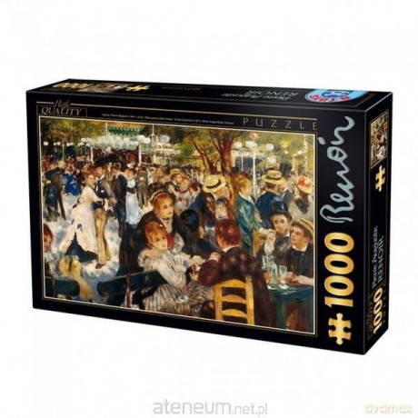 D-TOYS 1000 el. Renoir, Tańce w Moulin de la Galette [PUZZLE]