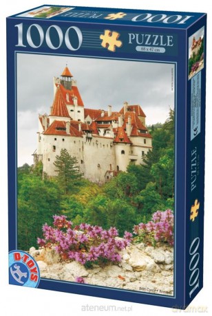D-TOYS 1000 el. Rumunia, Zamek Bran [PUZZLE]