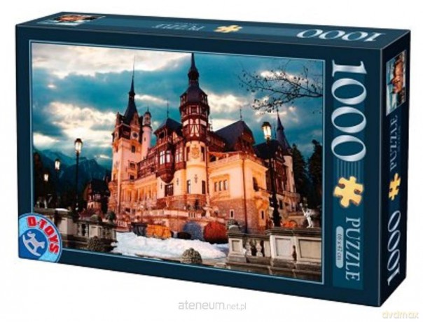 D-TOYS 1000 el. Rumunia, Zamek Peles [PUZZLE]