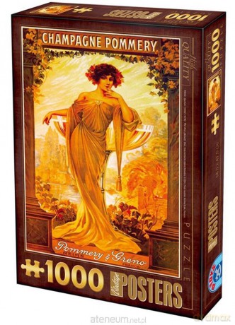 D-TOYS 1000 el. Stare plakaty, Reklama perfum [PUZZLE]