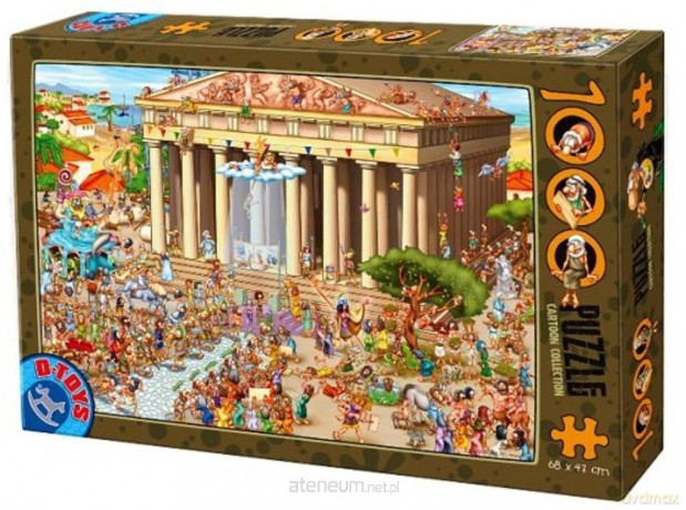 D-TOYS 1000 el. Szaleństwo budowa Akropolu w Atenach [PUZZLE]