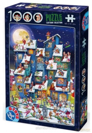 D-TOYS 1000 el. Święty Mikołaj [PUZZLE]