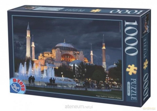 D-TOYS 1000 el. Turcja, Istambuł-Hagia Sophia [PUZZLE]
