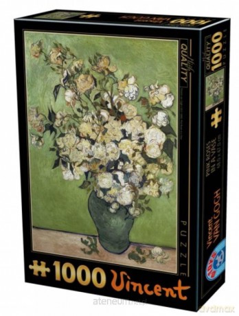 D-TOYS 1000 el. Van Gogh, Różowe róże [PUZZLE]