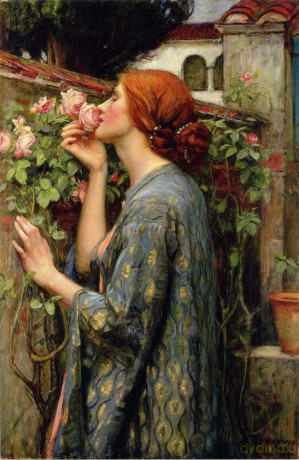 D-TOYS 1000 el. Waterhouse, Dusza róży [PUZZLE]