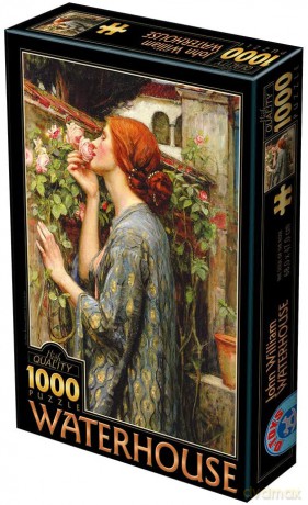 D-TOYS 1000 el. Waterhouse, Dusza róży [PUZZLE]