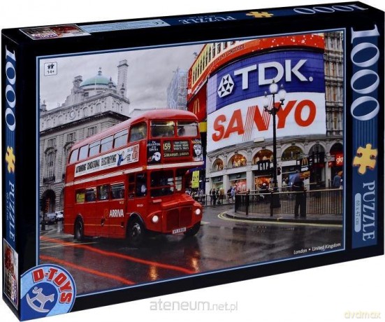 D-TOYS 1000 el. Wielka Brytania, Londyn [PUZZLE]