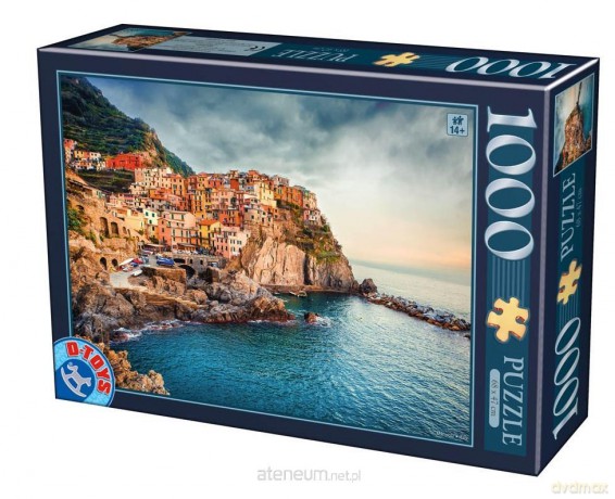 D-TOYS 1000 el. Włochy, Cingue Terra-Manarola [PUZZLE]