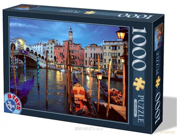 D-TOYS 1000 el. Włochy, Wenecja [PUZZLE]