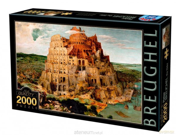 D-TOYS 2000 el. Brueghel, Wieża Babel [PUZZLE]