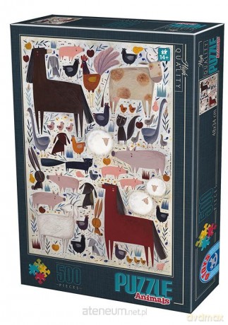 D-TOYS 500 el. Andrea Kurti, Zwierzęta [PUZZLE]