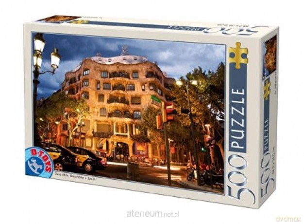 D-TOYS 500 el. Hiszpania, Casa Mila [PUZZLE]