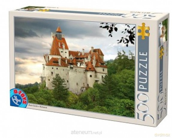D-TOYS 500 el. Rumunia, Zamek Bran [PUZZLE]