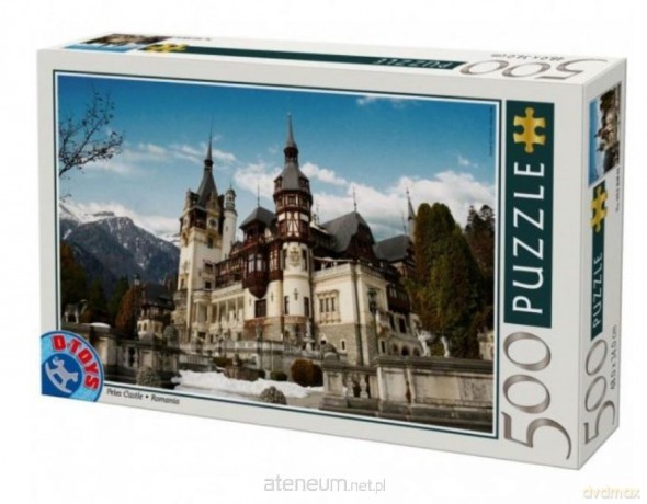 D-TOYS 500 el. Rumunia, Zamek Peles [PUZZLE]