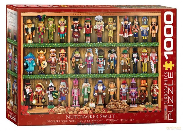 EUROGRAPHICS 1000 el. Świąteczne postaci [PUZZLE]