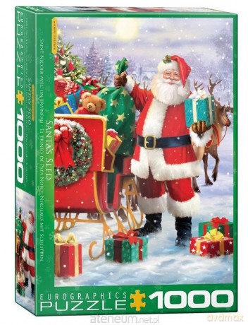 EUROGRAPHICS 1000 el. Święty Mikołaj [PUZZLE]