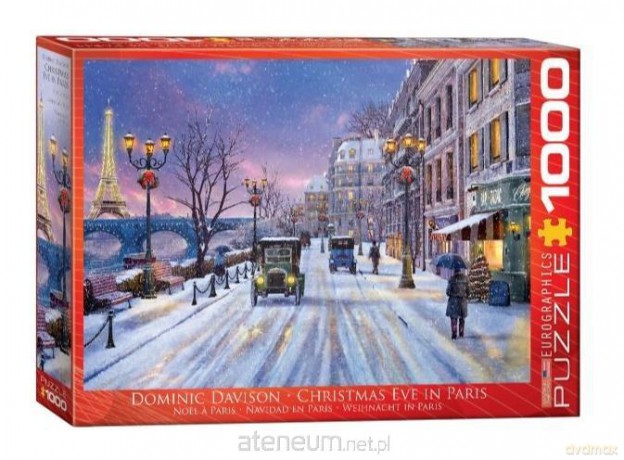 EUROGRAPHICS 1000 el. Wigilia w Paryżu [PUZZLE]
