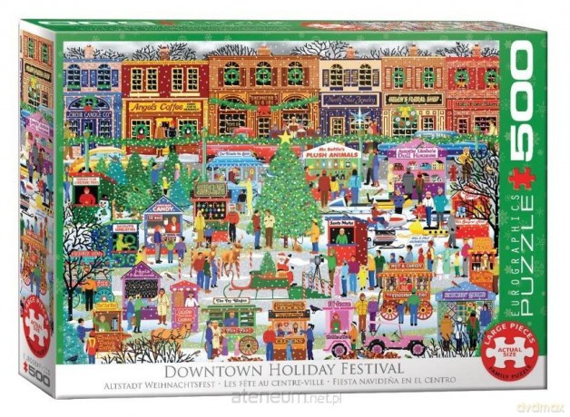 EUROGRAPHICS 500 el. XXL Świąteczny nastrój [PUZZLE]