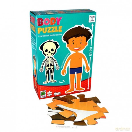 Gigantyczne puzzle Moje ciało Chłopiec 26 el. [PUZZLE]