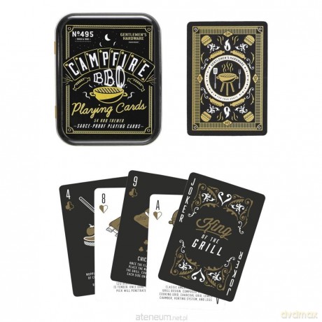 Gra kempingowa BBQ Playing Cards w puszce [GRA]