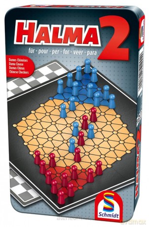 Halma (w metalowej puszce) [GRA PLANSZOWA]