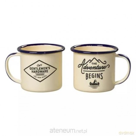 Kempingowy zestaw do espresso - kremowy