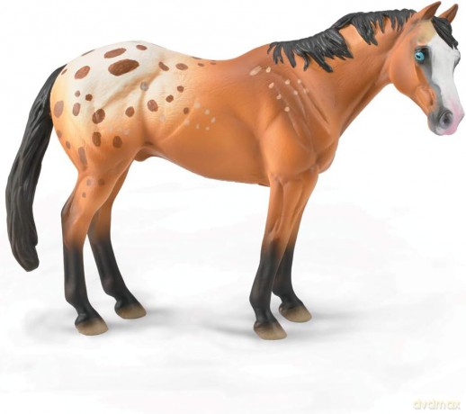 Koń Appaloosa wałach jasnobrązowy [FIGURKA]