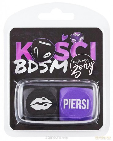 Kości BDSM Najlepszej Żony (fioletowo-czarne) [GRA]