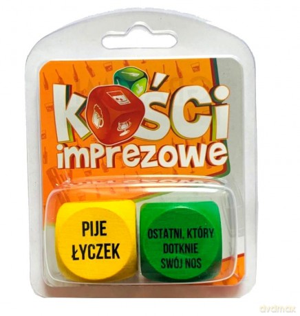 Kości Imprezowe (żółto-zielone) [GRA]