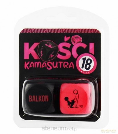 Kości Kamasutra 18-latki (różowo-czarne) [GRA]