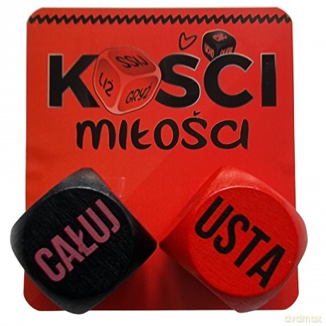 Kości Miłości (czerwono-czarne) [GRA]