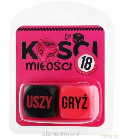 Kości Miłości 18 latki (różowo-czarne) [GRA]