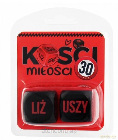 Kości Miłości 30 latka (czerwono-czarne) [GRA]
