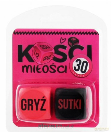 Kości Miłości 30 latki (różowo-czarne) [GRA]