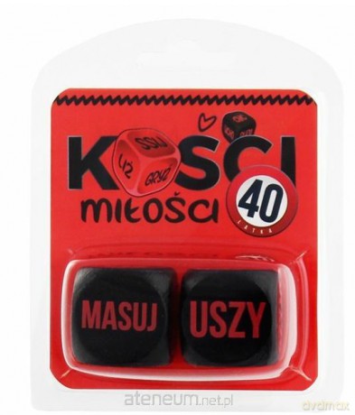 Kości Miłości 40 latka (czerwono-czarne) [GRA]