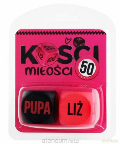 Kości Miłości 50 latki (różowo-czarne) [GRA]
