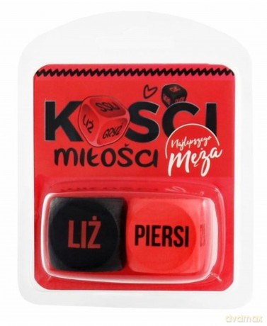 Kości Miłości Najlepszego Męża (czerwono-czarne) [GRA]
