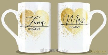 Kubek komplet Q859 Ślub (Idealny Mąż/Żona)