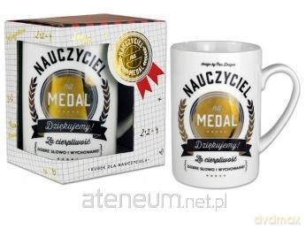 Kubek Nauczyciel na medal